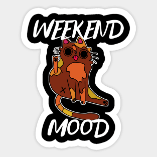 Weekend Mood Sticker